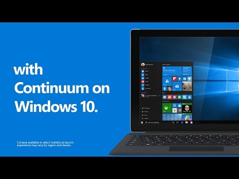 10 Reasons to Upgrade to Windows 10: CONTINUUM
