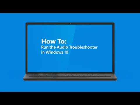 How To: Run the Audio Troubleshooter in Windows 10